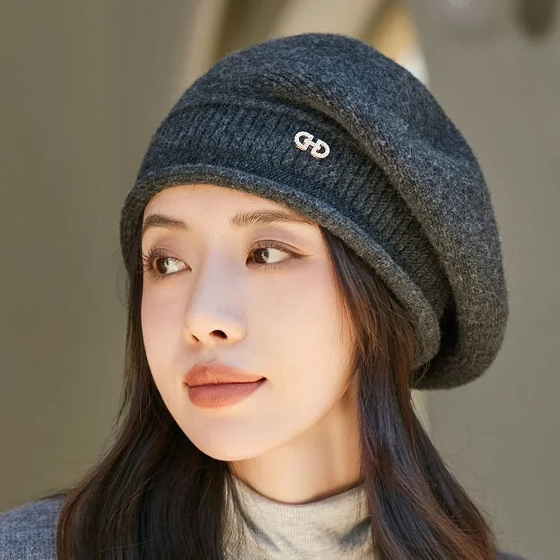 Casual Woolen Women's Beret - Diana
