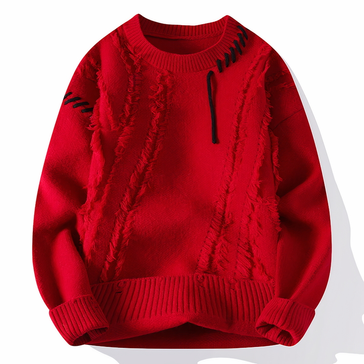 Patchwork herresweater - Jasper