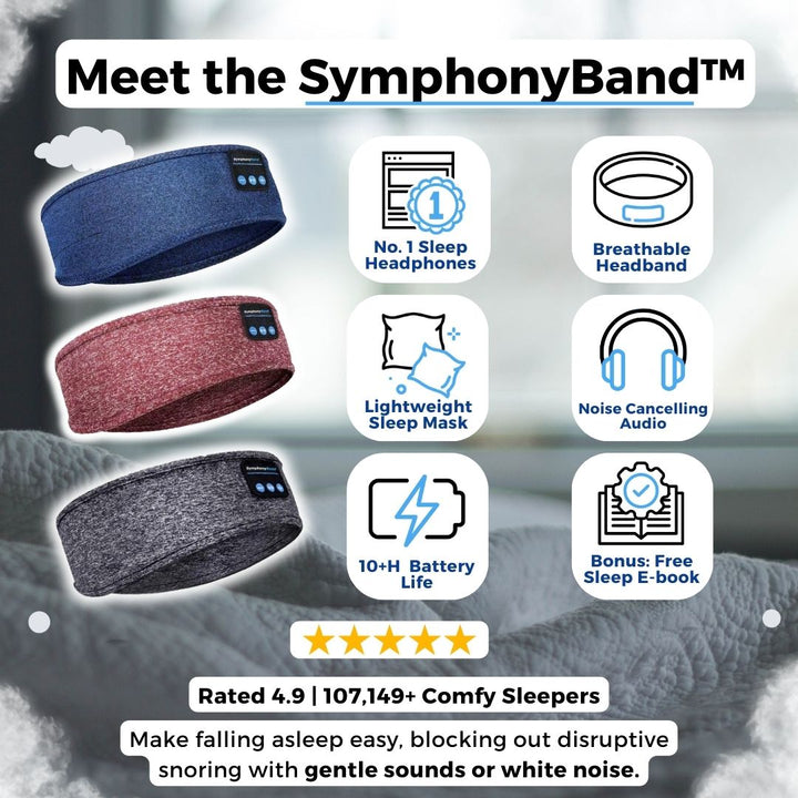 SymphonyBand sleep headphones
