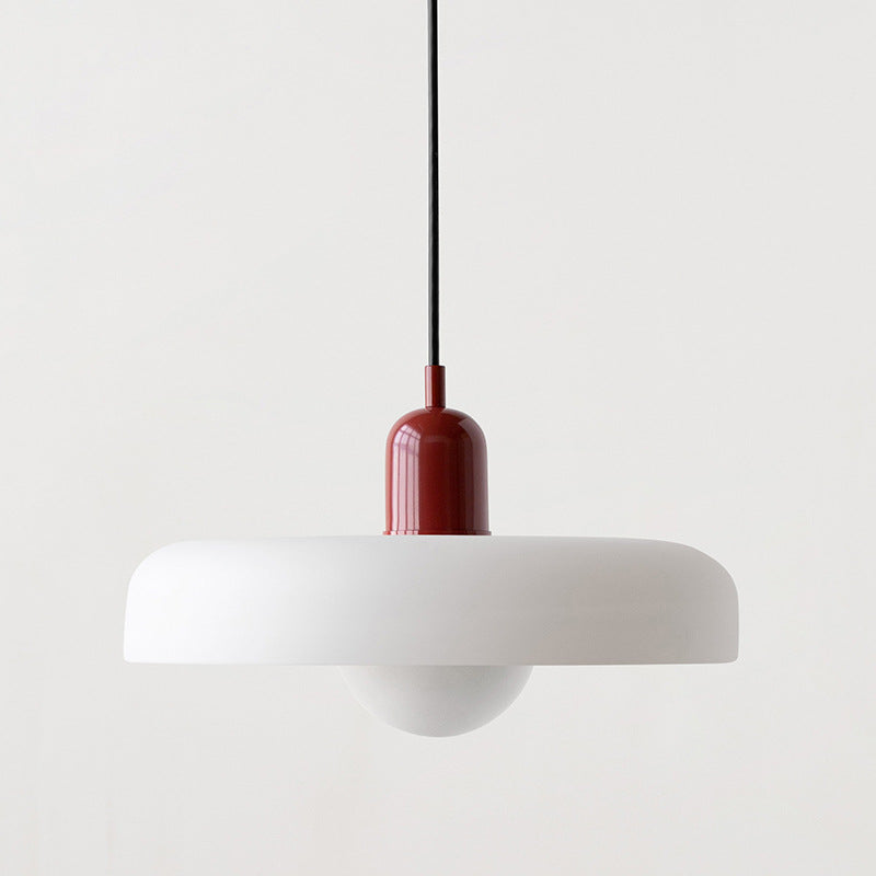 Colorful pendant lamp in Bauhaus style - StiloGlas