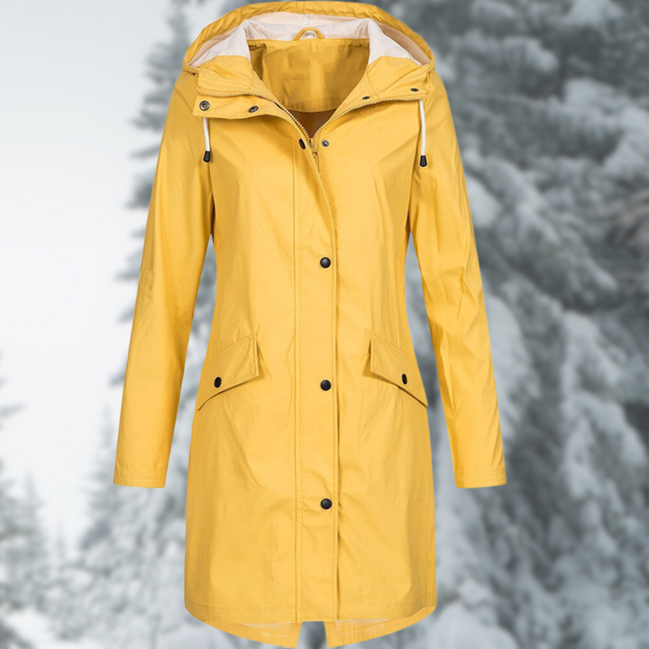 Long Waterproof Women's Raincoat - Camille
