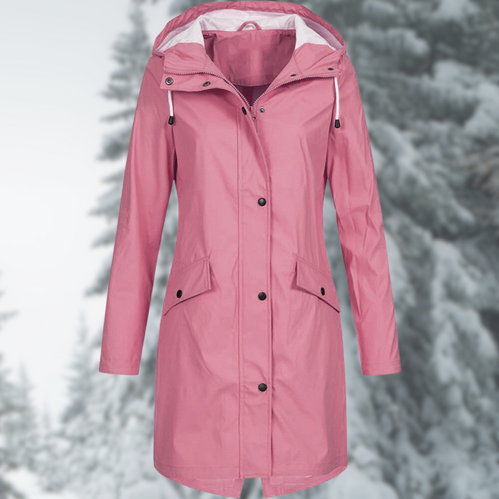 Long Waterproof Women's Raincoat - Camille