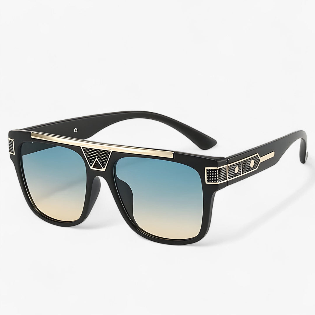 Gafas de sol vintage de piloto con lentes espejadas – Aerion
