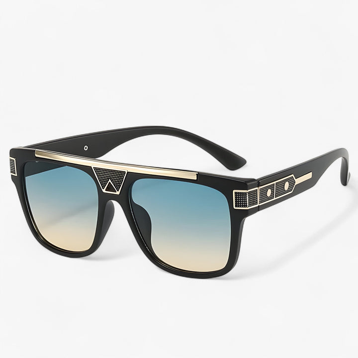 Gafas de sol vintage de piloto con lentes espejadas – Aerion