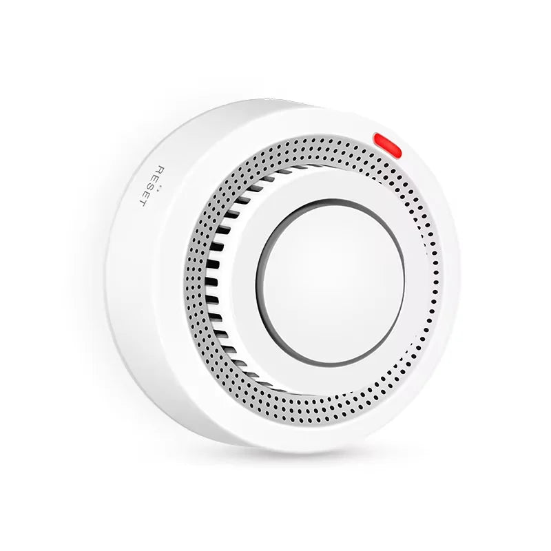 Detector de humo WiFi inteligente Alarma de incendio 85dB – SafeSense