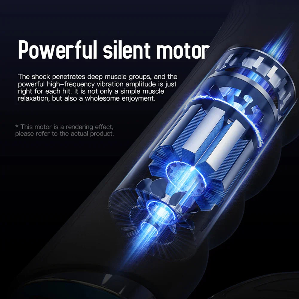 Elektrisk fascienmassageklinge med mikro-vibrationer og muskelstimulator – Reviva