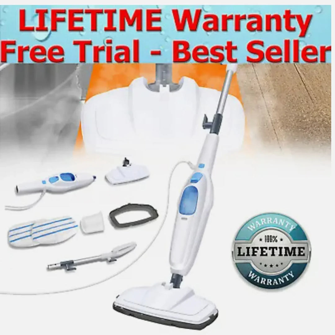 Alsidig 10-i-1 damprenser - JetClean