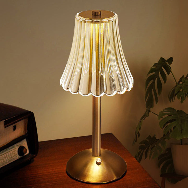 LED Retro Bordlampe USB Oppladbar - BrillianceGlow