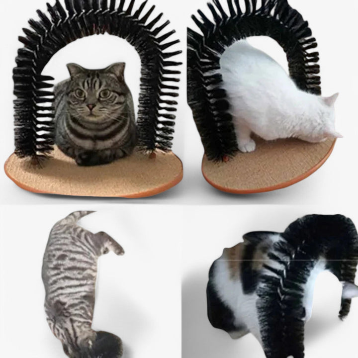 Self-Care Krab- und Massagebogen für Katzen – Mira