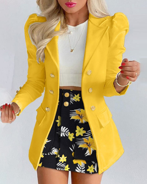 Blazer Skirt Set Women – Stylish & Combinable – Thalia