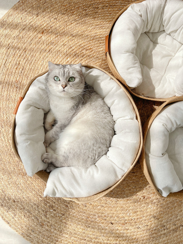 Cama para gatos hecha a mano y cómoda – LuxeSnooze