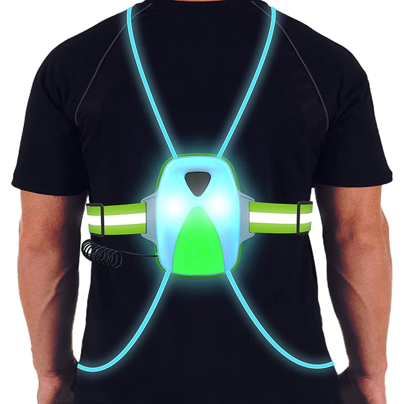 LED-sikkerhetsvest for løpere – ReflectSafe