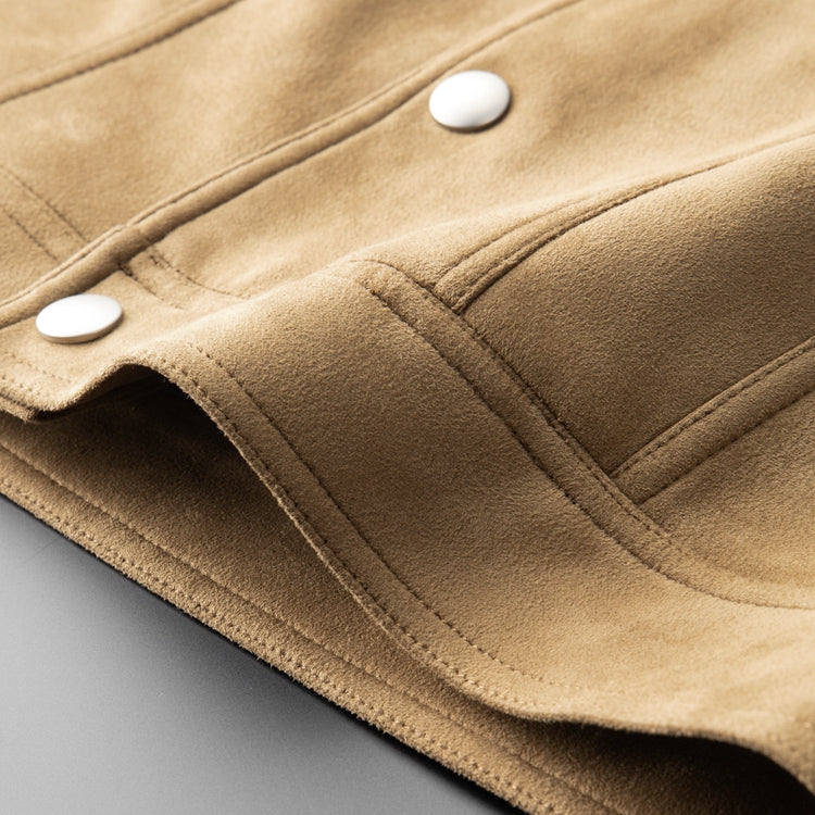 Suède Look Herrenjacke – Rafael