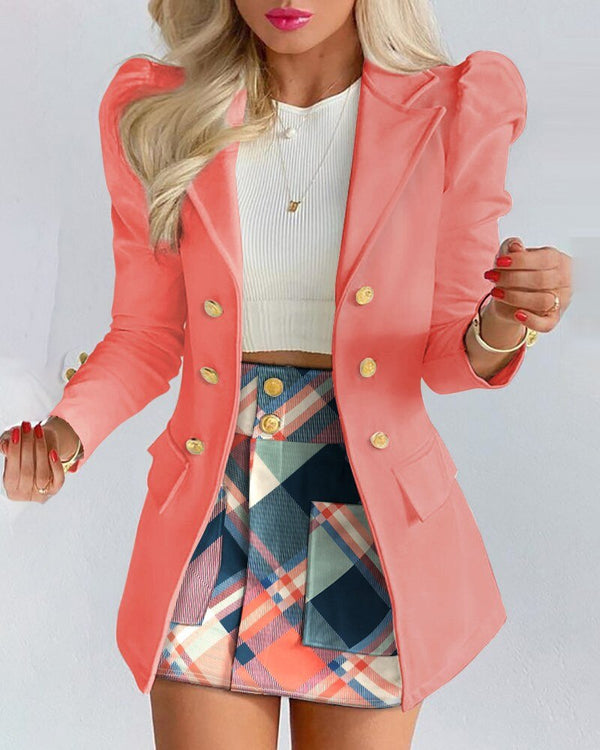 Blazer Skirt Set Women – Stylish & Combinable – Thalia