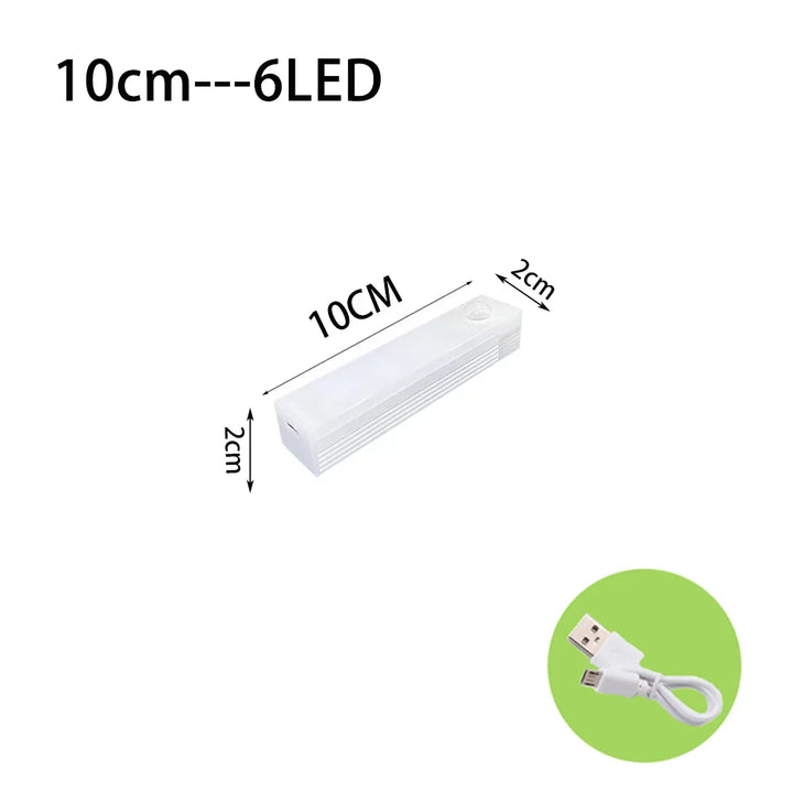 Trådløs LED-lampe med bevegelsessensor - SmartGlow
