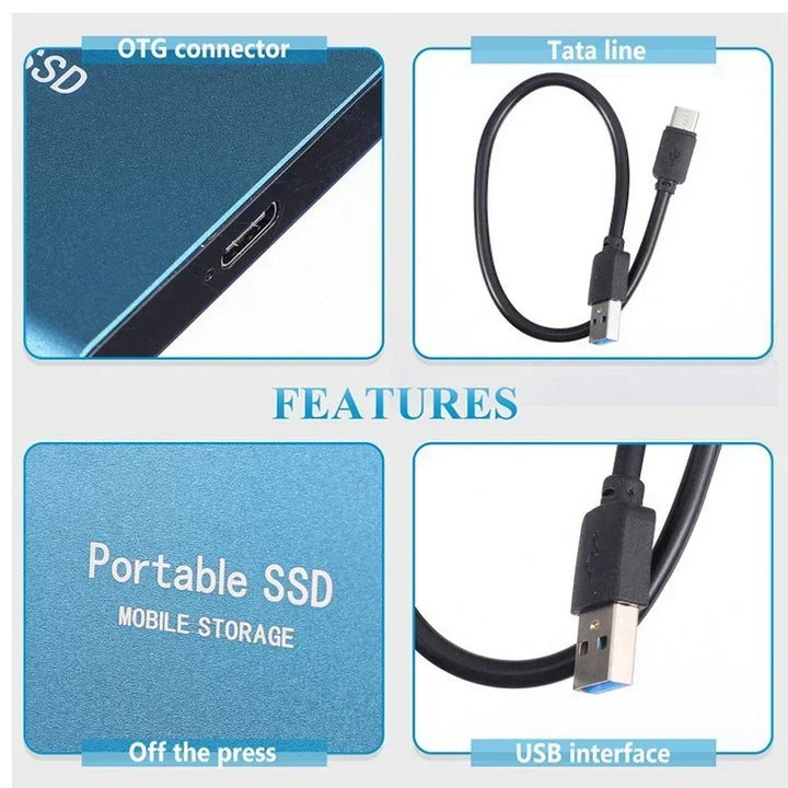 Ultrafast External SSD - SpeedDrive Pro