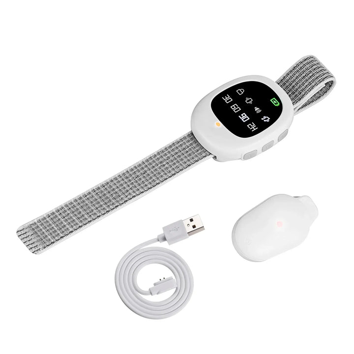 Alarma inalámbrica para cama mojada con modos ajustables para el entrenamiento para ir al baño – Liora