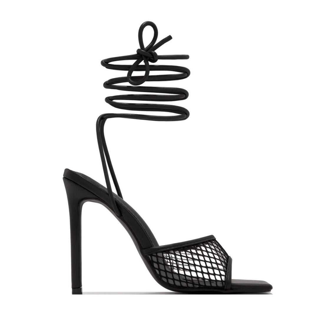 Pumps mit Spitzen-Optik – Céleste