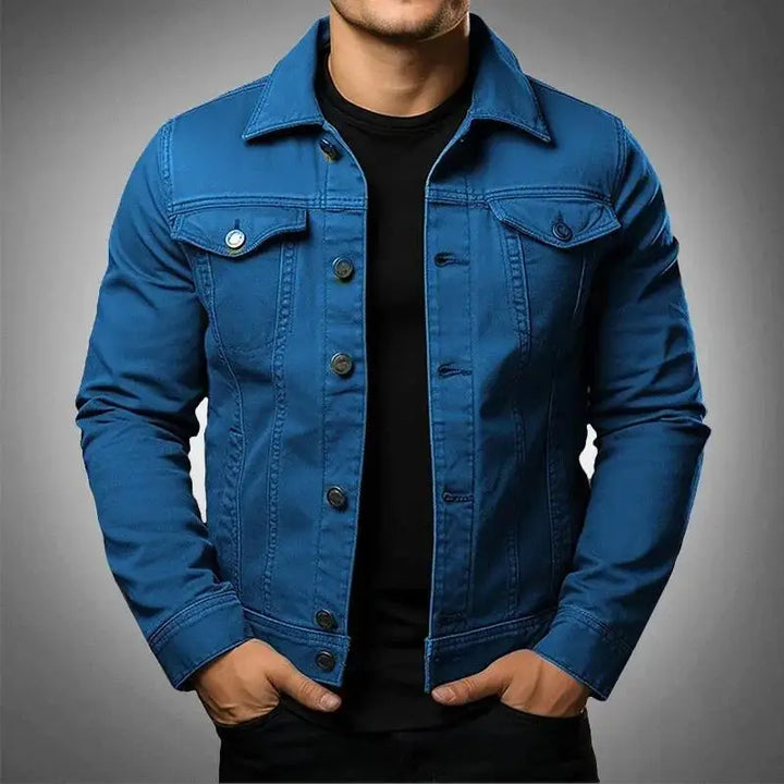 Robuste & Zeitlose Herren Jeansjacke aus 100 % Baumwolle – Noah