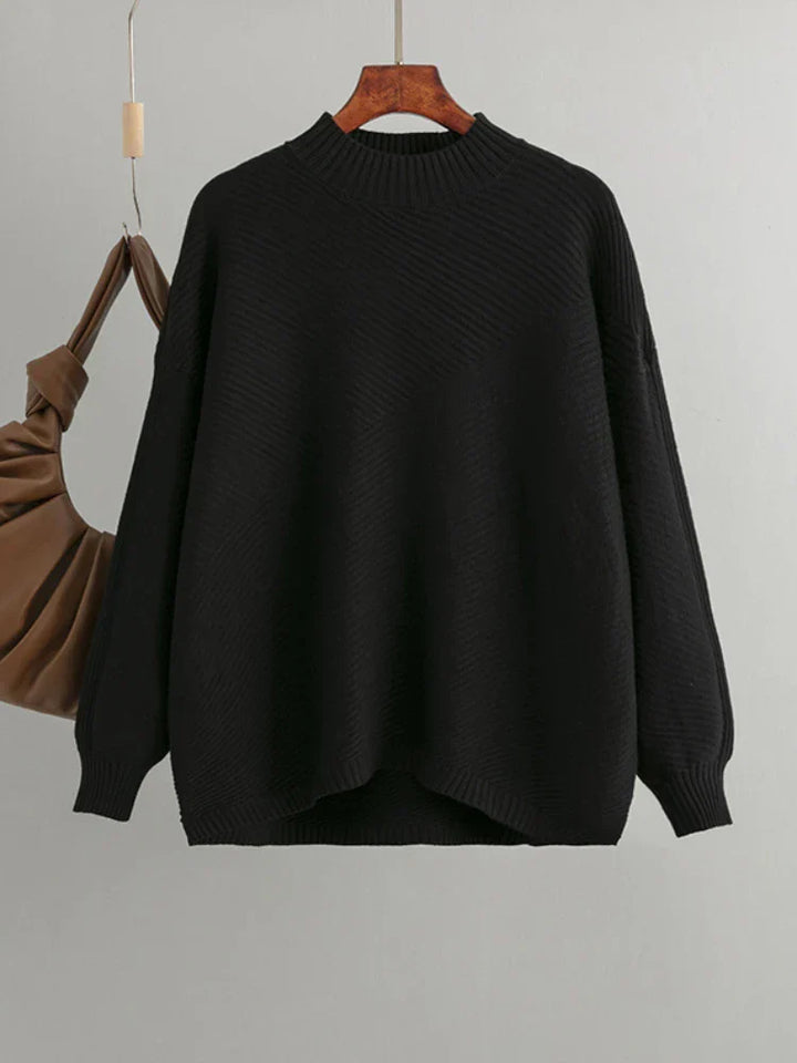 Women's Sweater | Classic Plain Knitted Casual Versatile Stylish Comfortable
