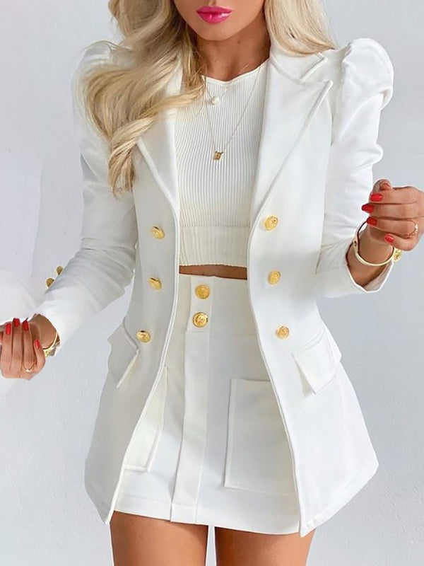 Blazer Skirt Set Women – Stylish & Combinable – Thalia