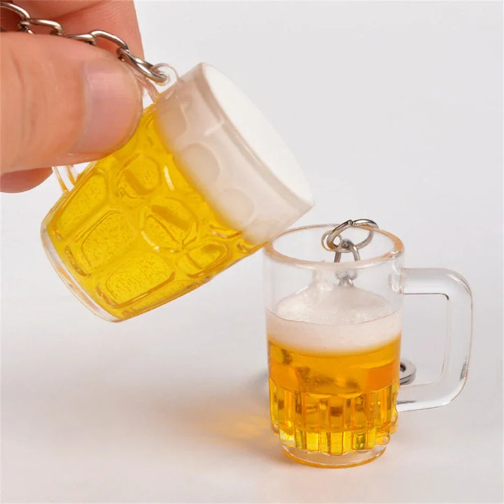 Ølglas nøgleringsæt – ProstGlück Oktoberfest 2026 (sæt med 4)