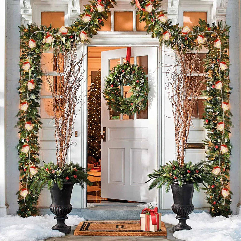 Wooden Christmas Houses with LED Lighting – GlowHouse