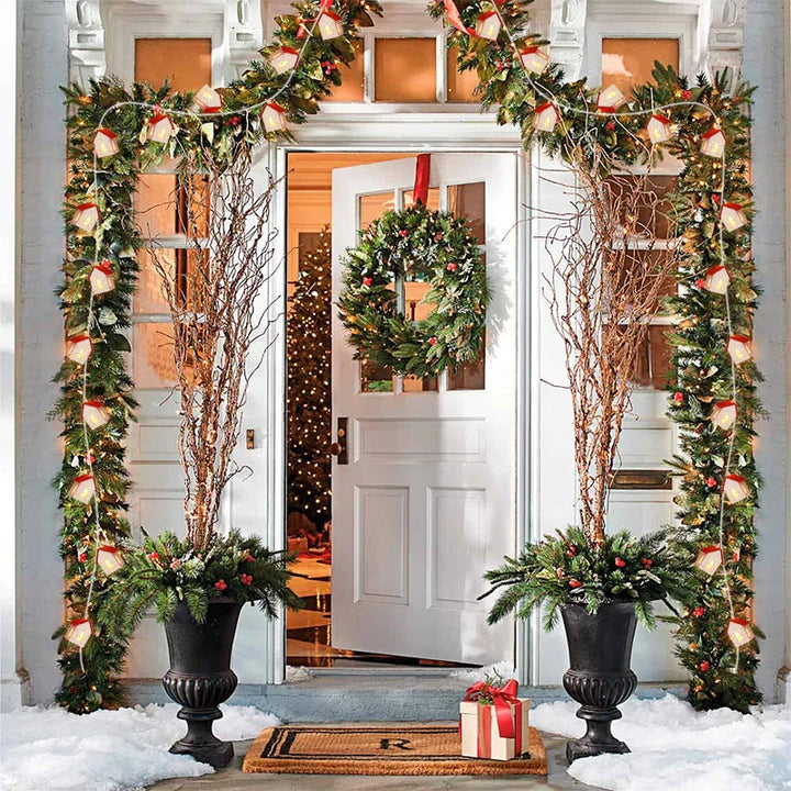 Wooden Christmas Houses with LED Lighting – GlowHouse