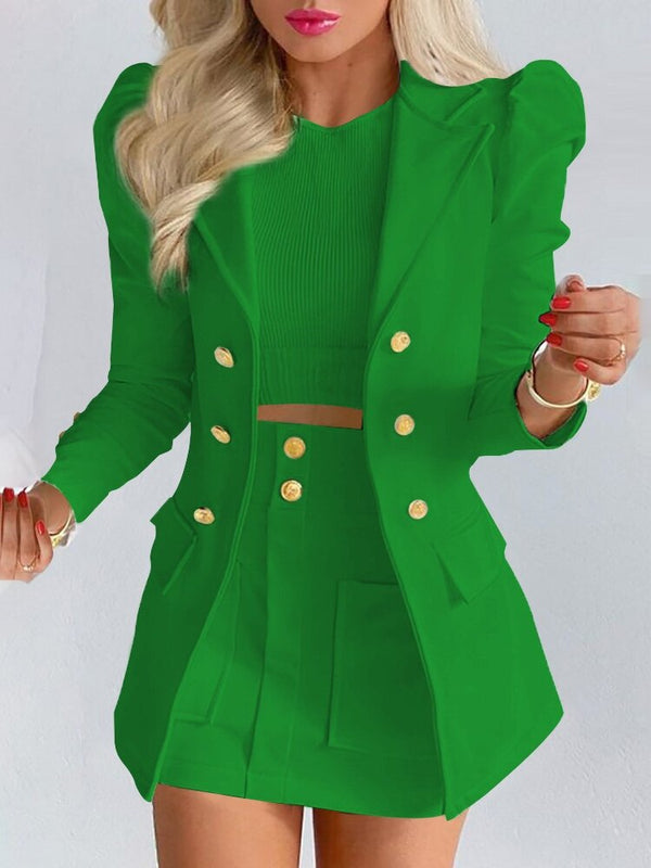 Blazer Skirt Set Women – Stylish & Combinable – Thalia