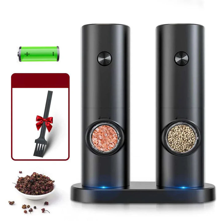 Electric Pepper and Salt Mill Set - SpiceLite
