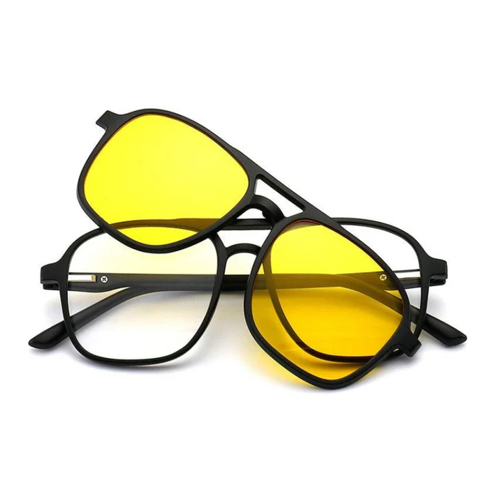 FlexView 6-in-1 | Sunglasses with Interchangeable Lenses (Buy 1 Get 1 Free Promotion)