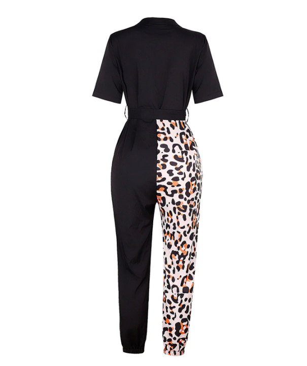 Trendy retro-jumpsuit med knappeliste – Velia