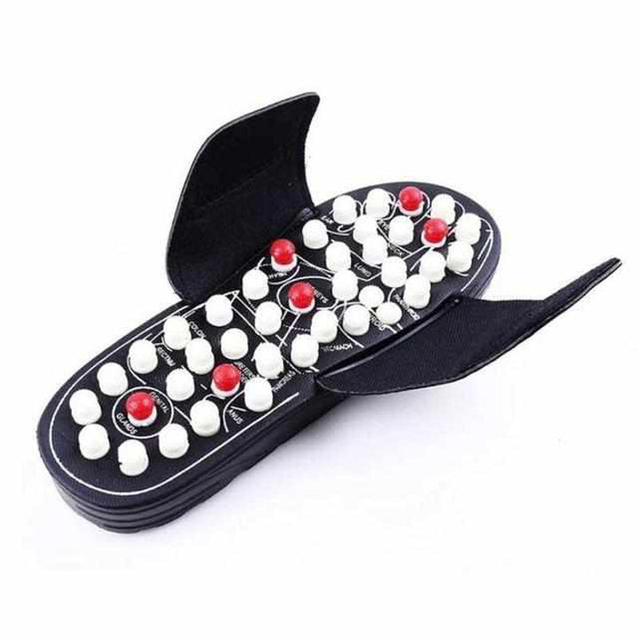 Avslappende akupressur-tøfler – ReFlexSlippers