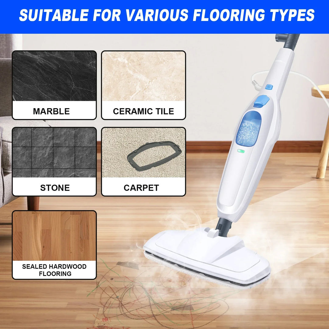 Alsidig 10-i-1 damprenser - JetClean