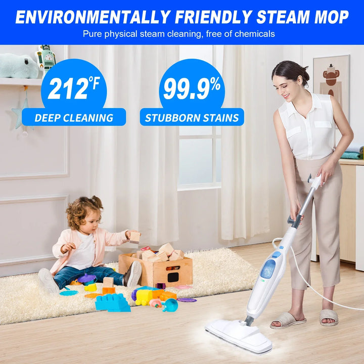 Alsidig 10-i-1 damprenser - JetClean