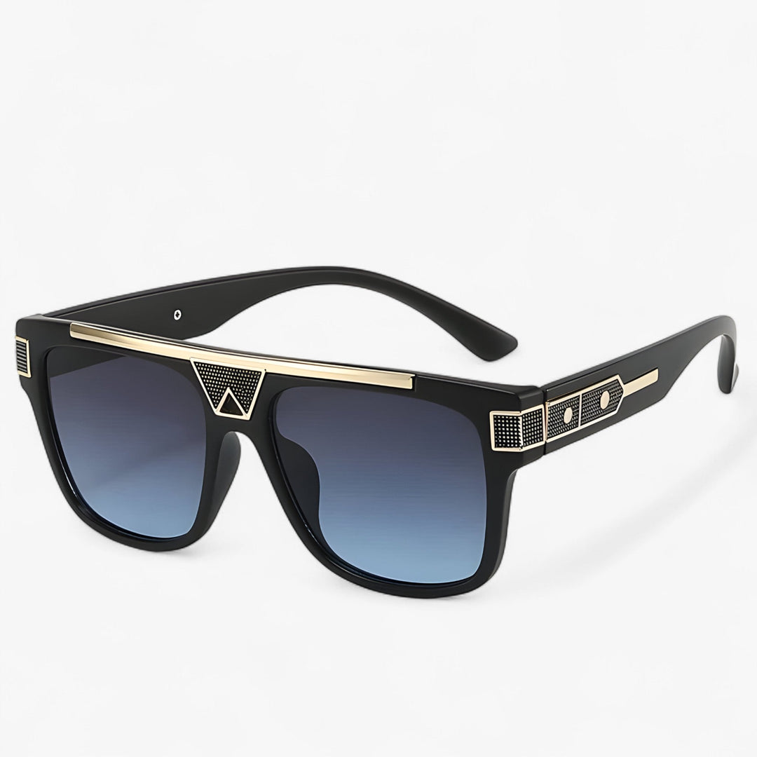 Gafas de sol vintage de piloto con lentes espejadas – Aerion