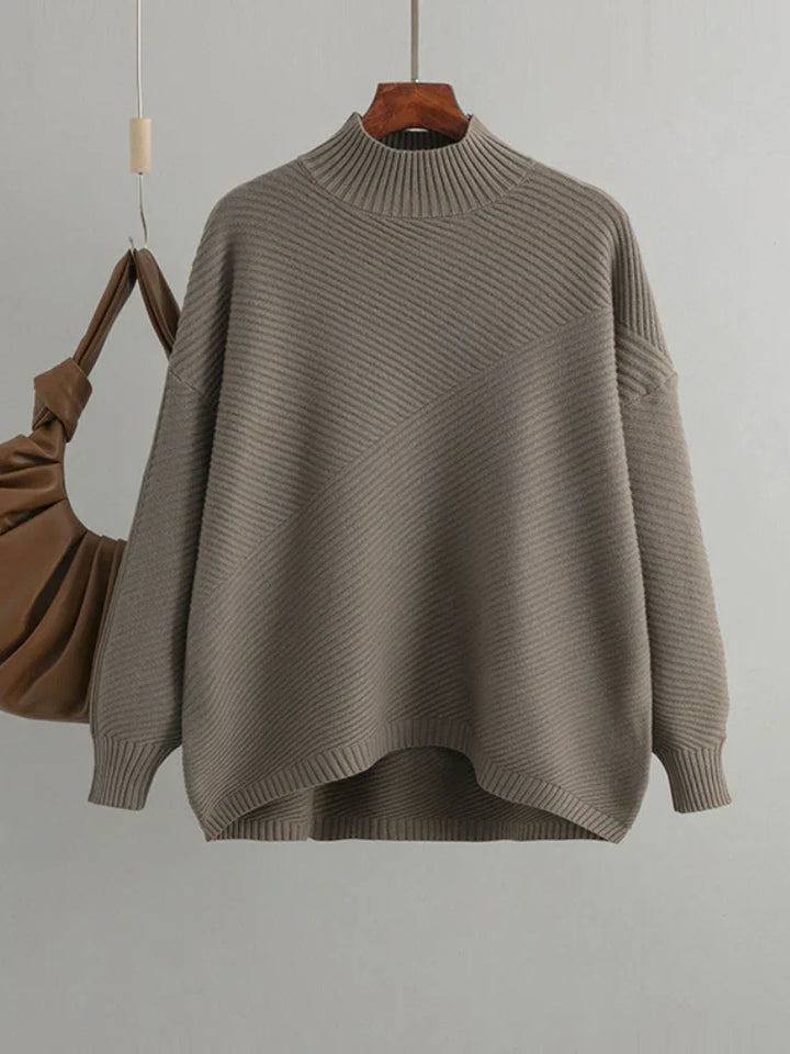 Women's Sweater | Classic Plain Knitted Casual Versatile Stylish Comfortable