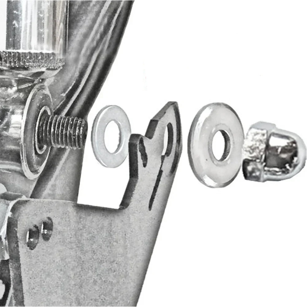 Universal Motorcycle Rear Wheel Guard with Steel Bracket – TrailGuard