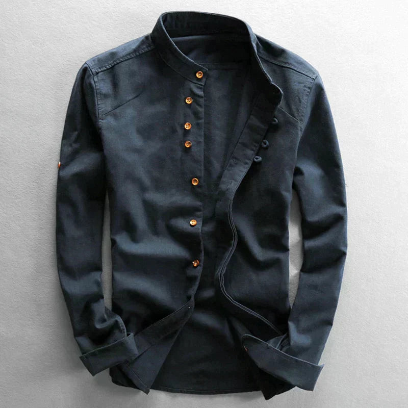 Traditional Japanese Men's Shirt - Yuki