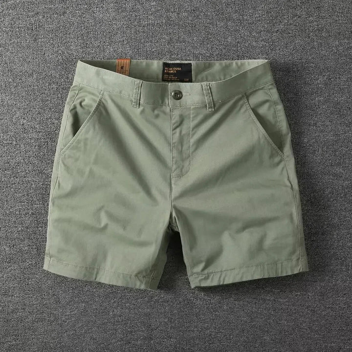 Pantalones cortos chinos veraniegos con ajuste cómodo – Matteo