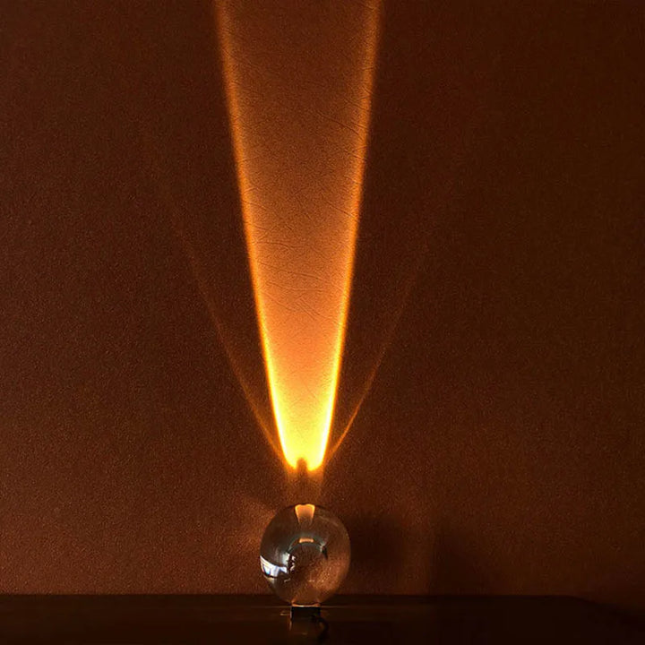 Lámpara nocturna de ojo de cristal encantador - StarGlow
