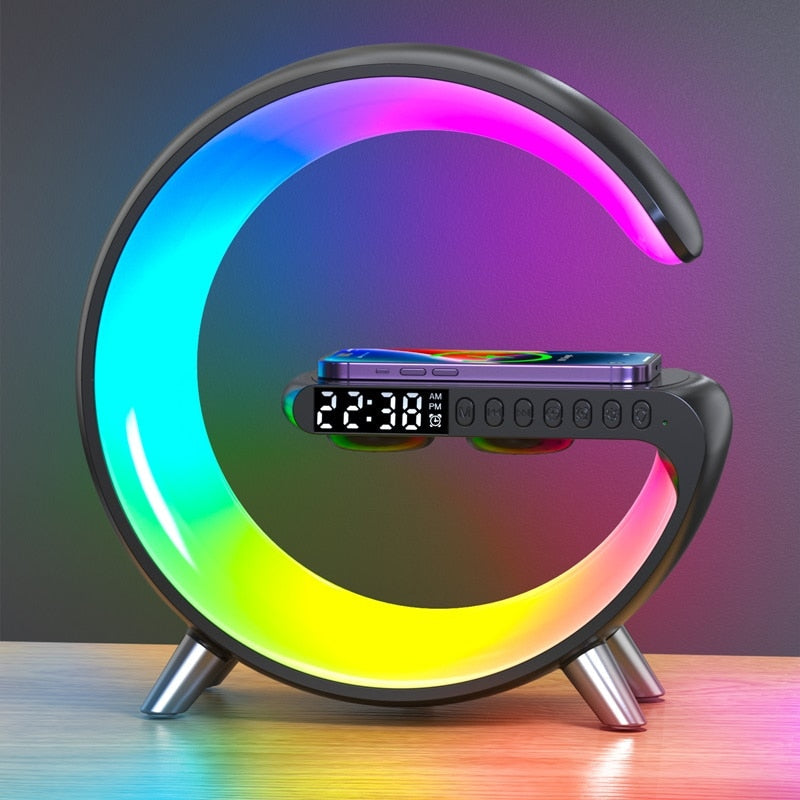 Cargador inalámbrico con altavoz - ChargeGlow