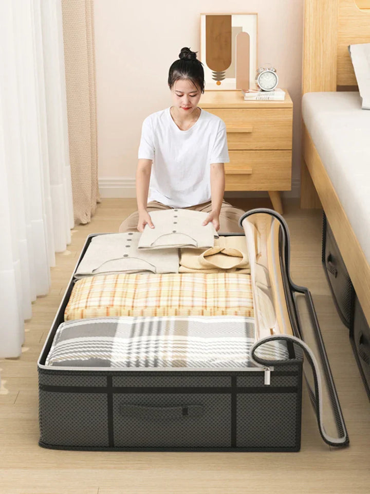 Foldable large storage bag for clothes and duvets – Nova