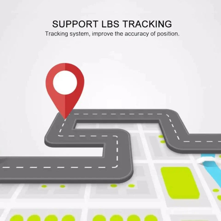 Magnetisk mini-GPS-tracker – realtidslokalisering (1+1 GRATIS)