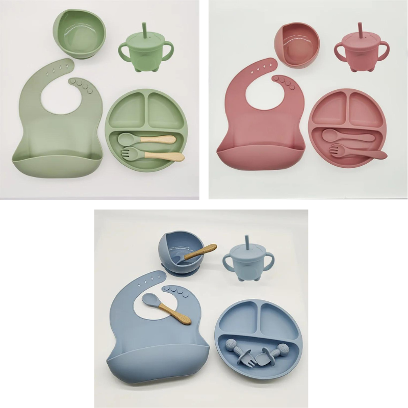 Silicone Eating Dishes for Babies – TinyBites