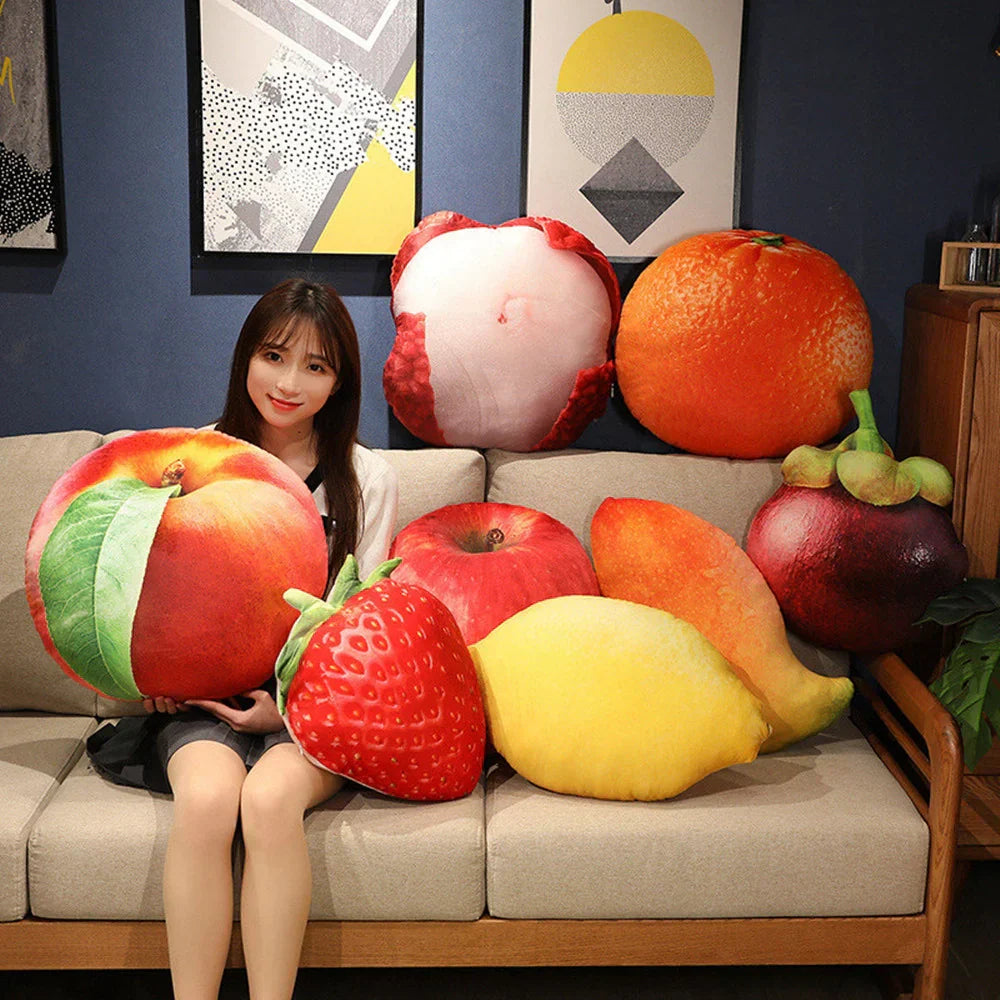 Plush Fruit Pillow - CuddleFruit