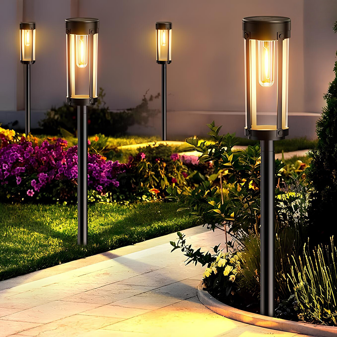 Antorcha de jardín de energía solar - SolarFlare
