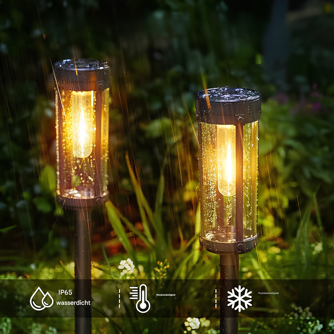 Antorcha de jardín de energía solar - SolarFlare