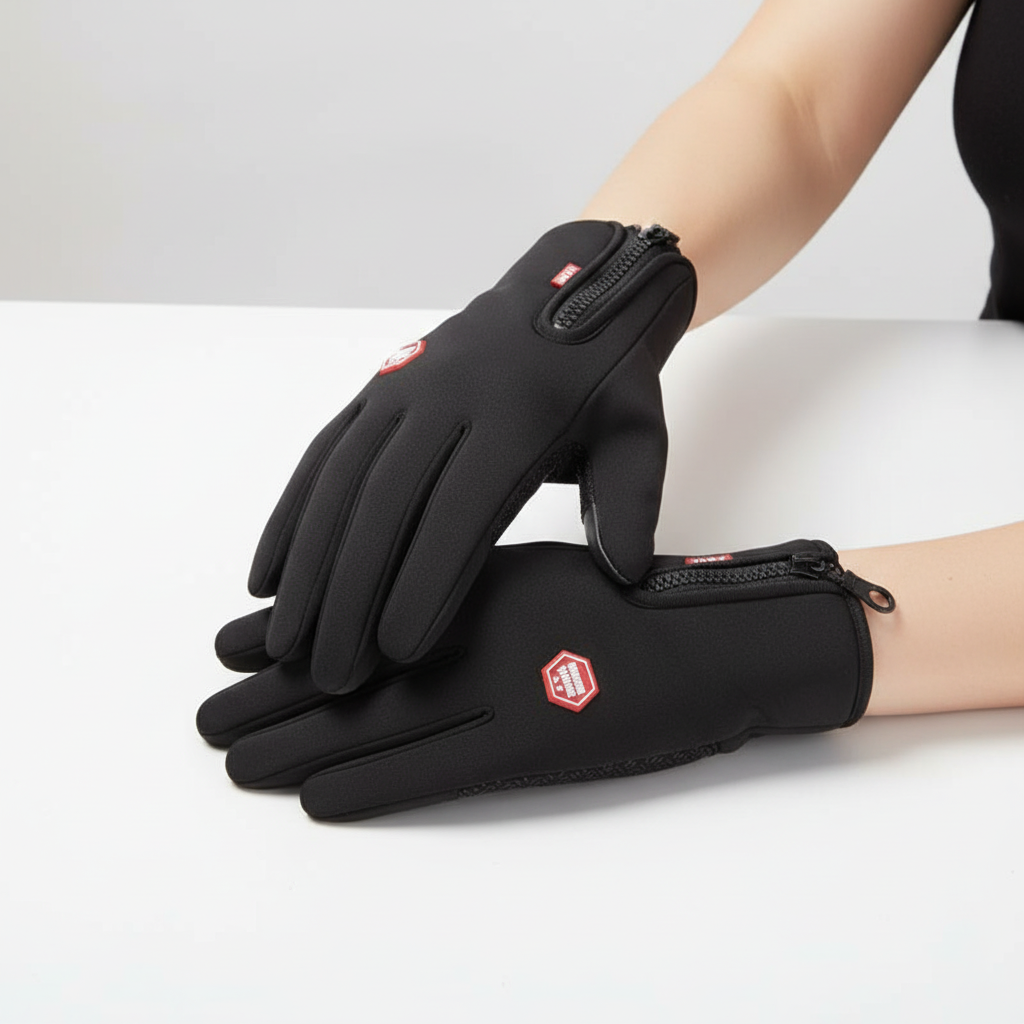 Spatwasserfeste Handschuhe Mit Reissverschluss - TouchFrost
