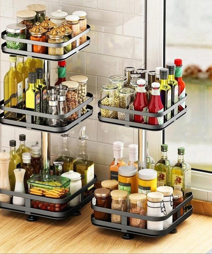 Rotatable Storage Shelf - TwistRack 360°